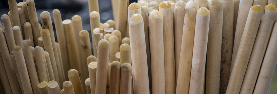 Fabrication de manches en bois d'outils