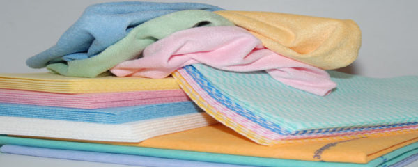 textiles d'essuyage non tissés