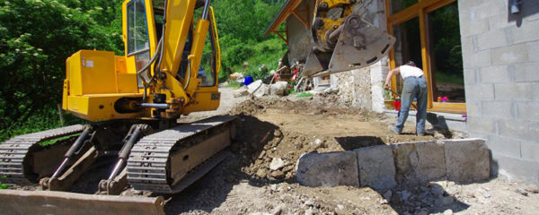 Travaux de terrassement et maçonnerie