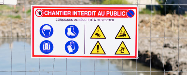 affichages de chantier