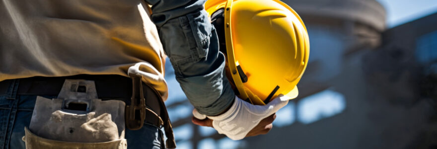 casques de chantier