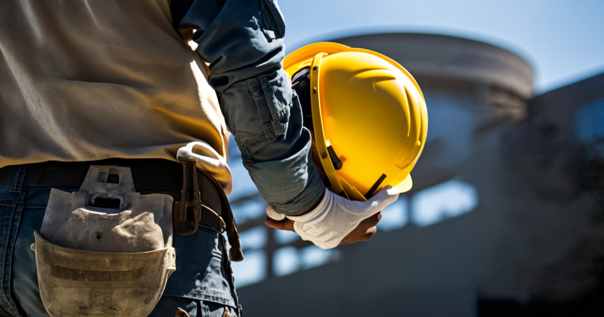 casques de chantier