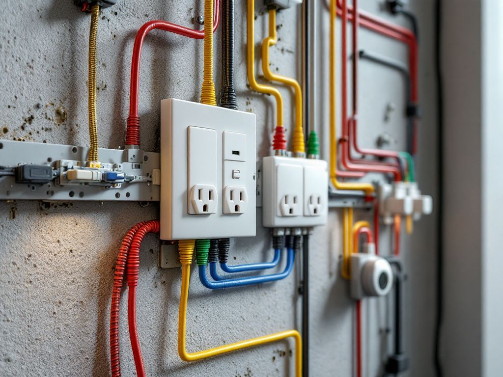 Équipements et points d'alimentation par pièce Équipements et points d'alimentation par pièce